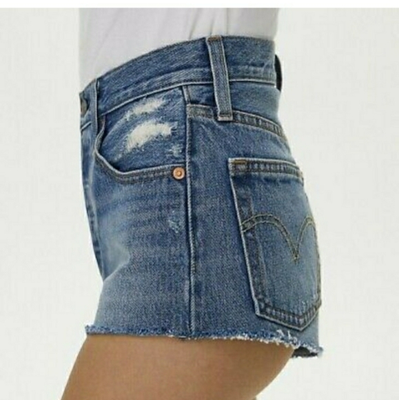 New LEVI'S 501 Micro Shorts - Picture 10 of 11